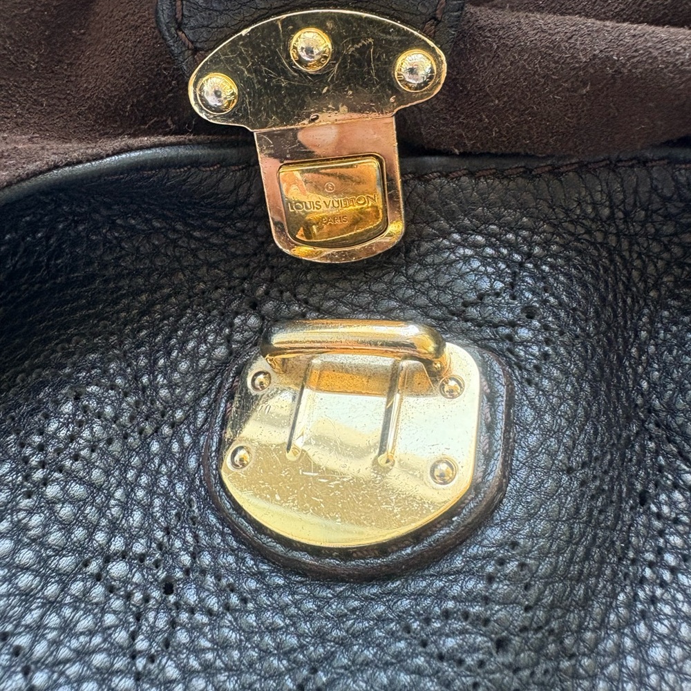 Louis Vuitton Black Leather Tote - Make Me An Offer! - Picture 11 of 16